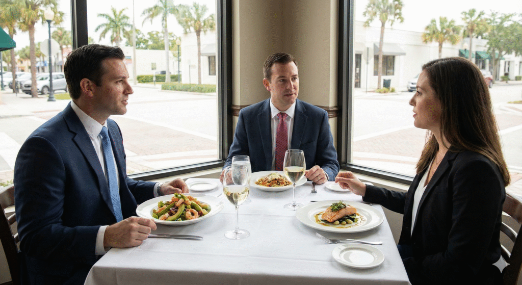 Business Lunch Stuart FL