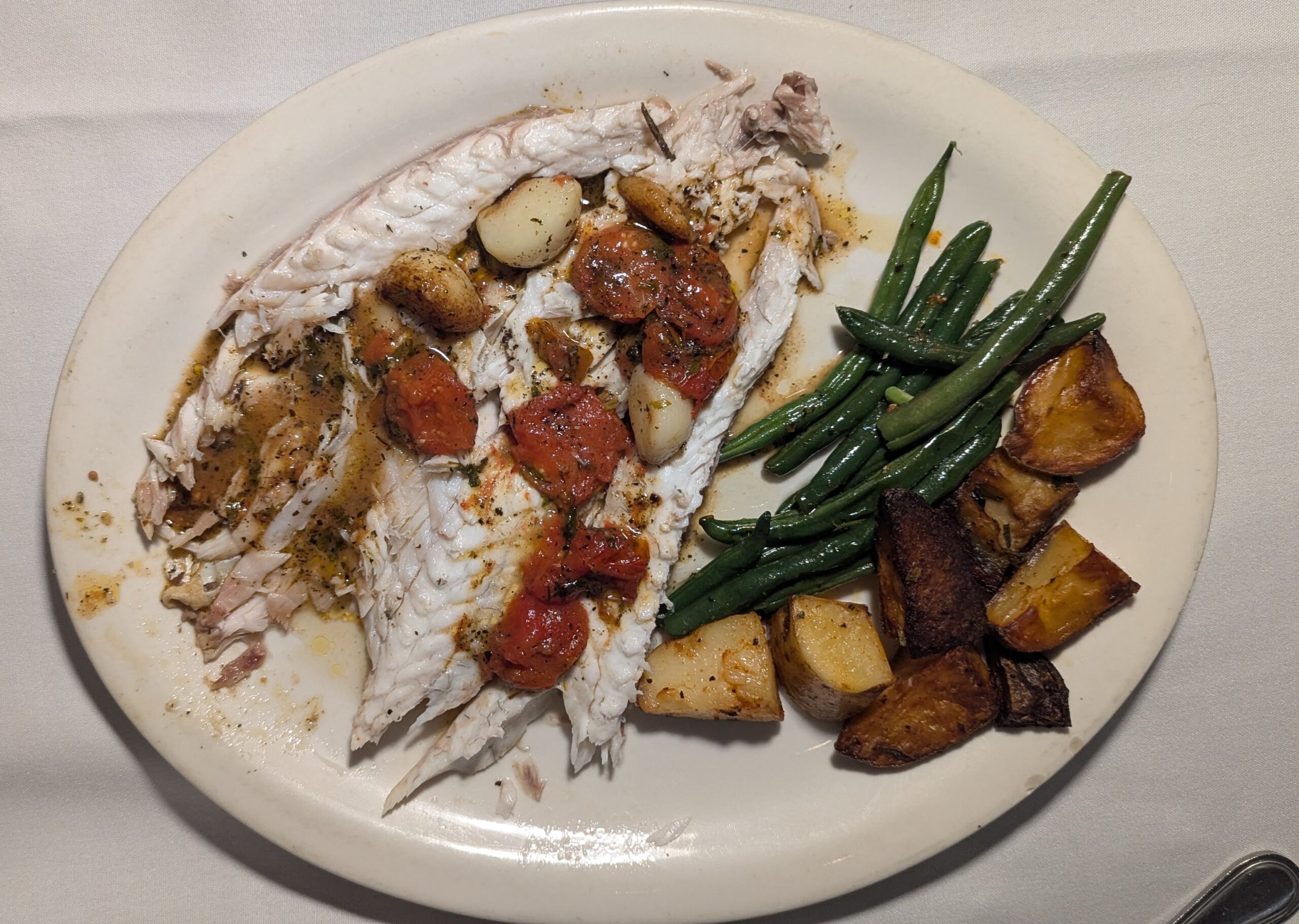 An elegant plate of fine Italian dining at Pepe & Sale in Stuart, FL.